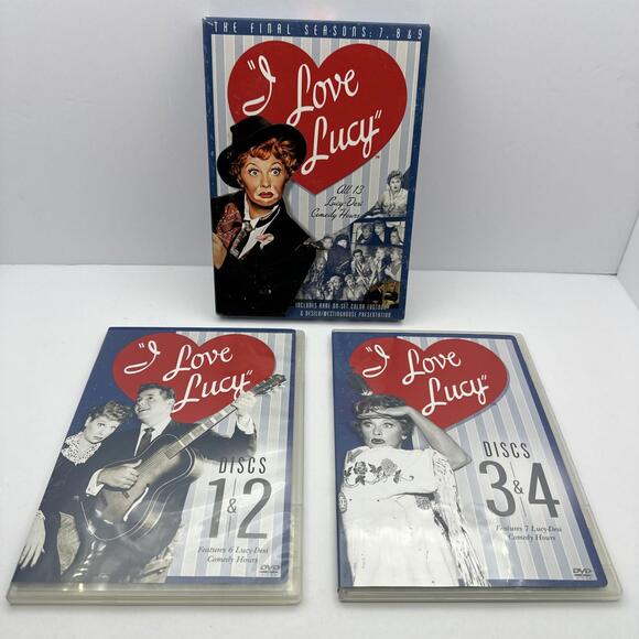 I Love Lucy Lot Sixth Season / Lucy-Desi / Lost Episodes DVD Collections - Picture 9 of 9